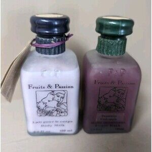 Vintage Fruits & Passion Foam Bath Field Berries Crab Apple Sealed Rare HTF
